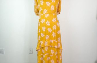 Charming Floral Puff Sleeve Maxi Dress