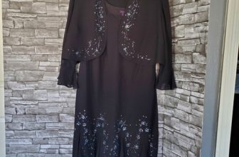 GIOVANNA Women’s White Church Dress, One piece, Plus Size 24W MSRP $156 NWTs