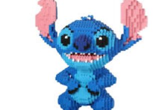 Stitch Building Blocks Set Large Creative Educational Game Kids Gift Toy Puzzle