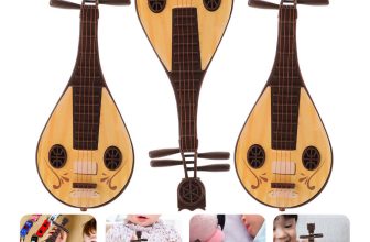 3 Pcs Toy Lute PIPA Musical Instrument Doll Instruments Toddler Child