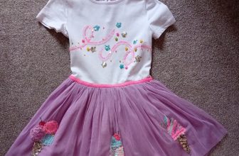 Monsoon Girls Dress Sequins  Size 7-8 Years Old