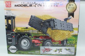 Mould King 17021 Attachments For Tractor Trailer Rake Mower Plow 3098 Pcs