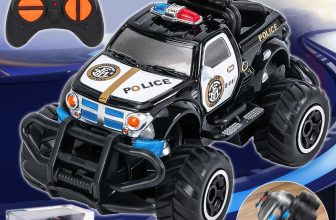2.4GHz Remote Control Police Toy Car RC Truck Off Road Truck Xmas Birthday Gifts