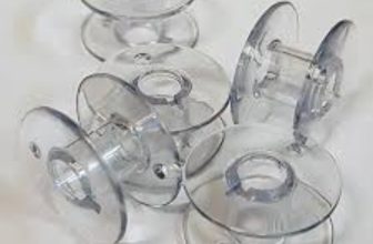 10 Universal Sewing Machine Plastic Bobbins – Will Fit Brother, Janome, Singer