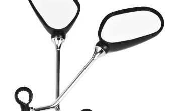 2 X PAIR BIKE BICYCLE MOBILITY HANDLEBAR MIRROR REFLECTORS CYCLE MIRRORS GLASS