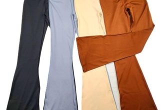 NEW Yoga Pants/Leggings High waste flared legs soft 4 COLORS 4 SIZES See Desc