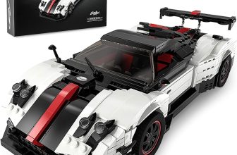 Rastar 1:16 Scale Pagani Zonda Cinque Bricks/Assemble Kids Toy Car White 98200