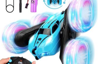 2.4GHz 360° RC Stunt Car Remote Control Off-Road Twisting Flip with LED Toy Gift