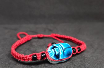 Vintage Egyptian Scarab Beetle Bracelet  Ancient Egypt Jewelry Handcrafted Art