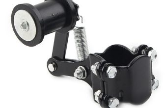 Black Aluminum Chain Tensioner Bolt on Roller for Motocross ATV Dirt Bike