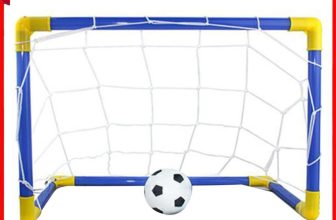 Foldable Boys Soccer Toys with Pump Football Toys Soccer Ball Goal Post Net Kits