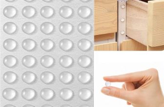 100PC Self Adhesive Rubber Feet Bumper Pads Cupboard Door Silicone Bumpers Stops