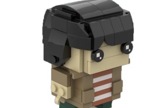 Construction Toys Central Character Leader of the Main Group of Kids 112 Parts