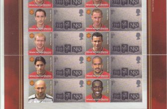 BC-003 2002 Manchester United 100th Season Business Smilers Sheet