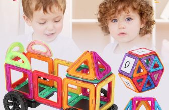 Magnetic Tiles Creative Building Blocks Educational Construction STEM Toy 119Pcs