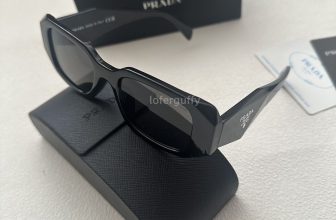 New Prada Sunglasses Unisex Black .