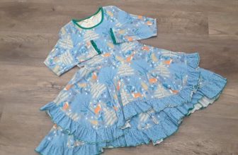 EUC Matilda Jane girls size 8 neck of the woods dress make believe