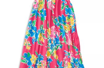 Polo Ralph Lauren Girls’ Floral Halter Dress – Big Kid Size 8 RRP £135