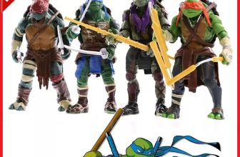 🟢4pcs set TMNT Teenage Mutant Ninja Turtles Action Figures Toy PVC Models UK🟢