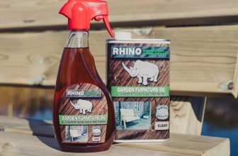 Rhino Clear Garden Furniture Protective Wood Oil