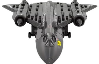 Aircraft Building Blocks Set SR-71 Blackbird Military Plane Recon Model Toy Gift