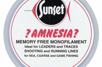 Amnesia Sunset Clear Memory Free Monofilament Fishing Hooklink Line 100yards NEW