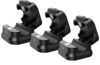 3Pcs Magnetic Charger Wire Cord Clips Adhesive Cable Cord Organizer for Car/Desk