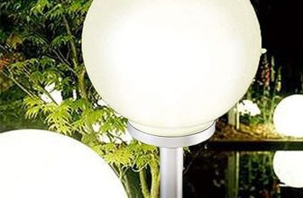 Giant Solar Outdoor Garden Stake Light Dusk to Dawn Globe Light Patio Lawn 30 cm