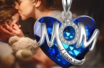 Fashion Mom Heart Crystal Pendant Necklace Choker Chain Mother’s Day Gift New