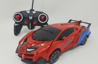 Spiderman RC Radio Remote Control Car Transforming Stunt Avengers Car