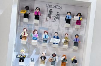 Display frame for Lego ® The Office 21336 minifigures multi 27cm 25cm case