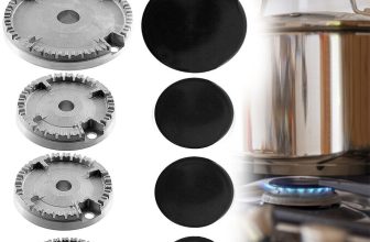 Universal Gas Burner Hob Cap & Flame Crown Set Fits All Between Sizes 55 – 100mm