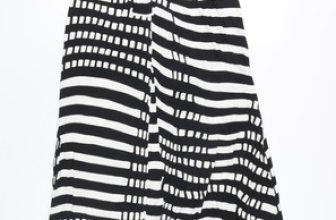 Melonie Summer White Tier Maxi Long Women’s Dress Striped sz 18