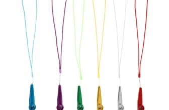 Kazoos Musical Instruments for Kids Extra Membranes with Lanyards Child