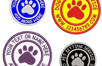 DOG WALKING BUSINESS PERSONALISED EMBROIDERED SEW ON PATCH ANY TEXT PET SITTING