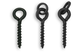 Bait Screws 12mm 3 Styles Black Metal Carp Fishing Terminal Rig Tackle Pop Ups
