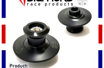 DIAMOND ‘DUEL’ PADDOCK STAND BOBBINS – M6 – Aprilia Caponord 1200 2013-2014