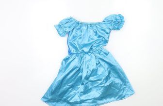 Wicked Girls Blue Polyester Blend Size 8-9 Years