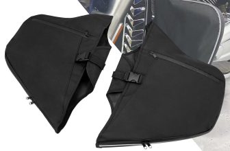 Soft Lowers Leg Warmer Chaps Black Engine Guard Fit For Harley Softail 2018-2023