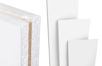 White uPVC Door Panel MDF Reinforced 20mm 24mm 28mm Flat Plastic Glazing