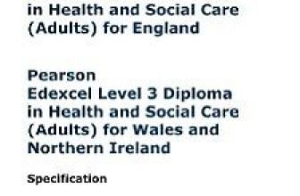 NVQ Level 3 Health and Social Care Answers to All Units
