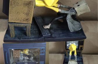 Little Nightmares II Six & Mono Game Figure Model Toy Statue Decor With Light