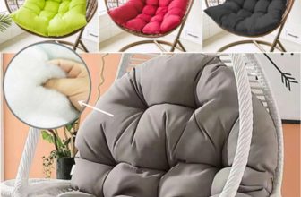 Large Garden Hanging Swing Egg Chair Cushion Replacement Outdoor Seat Mat Pillow