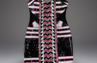 Bebe Wrap Dress Womens Small Charcoal Sequin Tie Waist Long Sleeve Party ERK1154