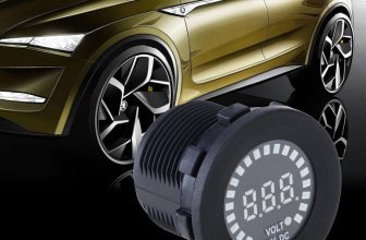 12 V Automotive Voltage Display Mini Voltmeter for Motorcycle LED