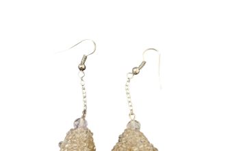 Crystal Beaded Earring Handmade Fashion Vintage Jewelry Women Gift Party Girls