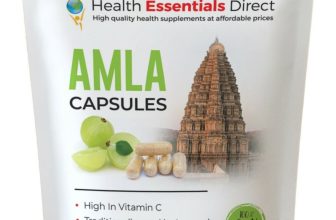 Amla Capsules – High Strength 2100mg (Indian GooseBerry, Natural Vitamin C)