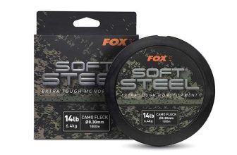 Fox Soft Steel Fleck Camo Mono 1000m Carp Fishing Line All Breaking Strains
