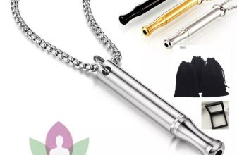 Portable Stress Relief Mindful Necklace Stop Smoking Vaping Breathing Exercises