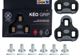 1x LOOK KEO Grip New Anti-Slip Road Bike Cleats Bicycle Pedals Black 0˚ Float